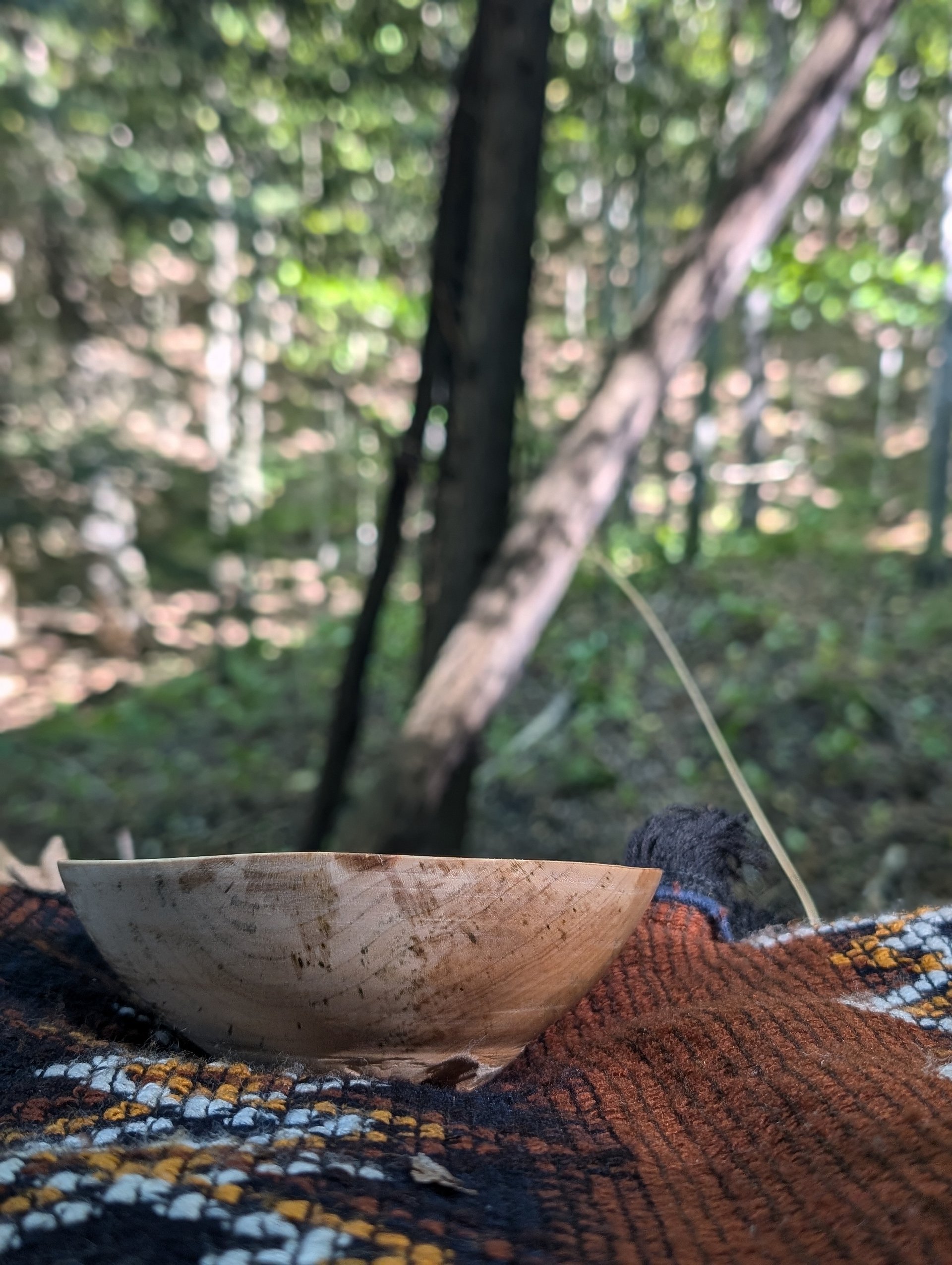 Medium Wood-turned Bowl product image (4)