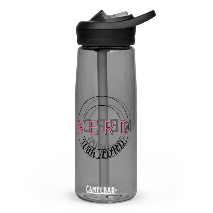 Nerd logo Sports Water Bottle product image (1)