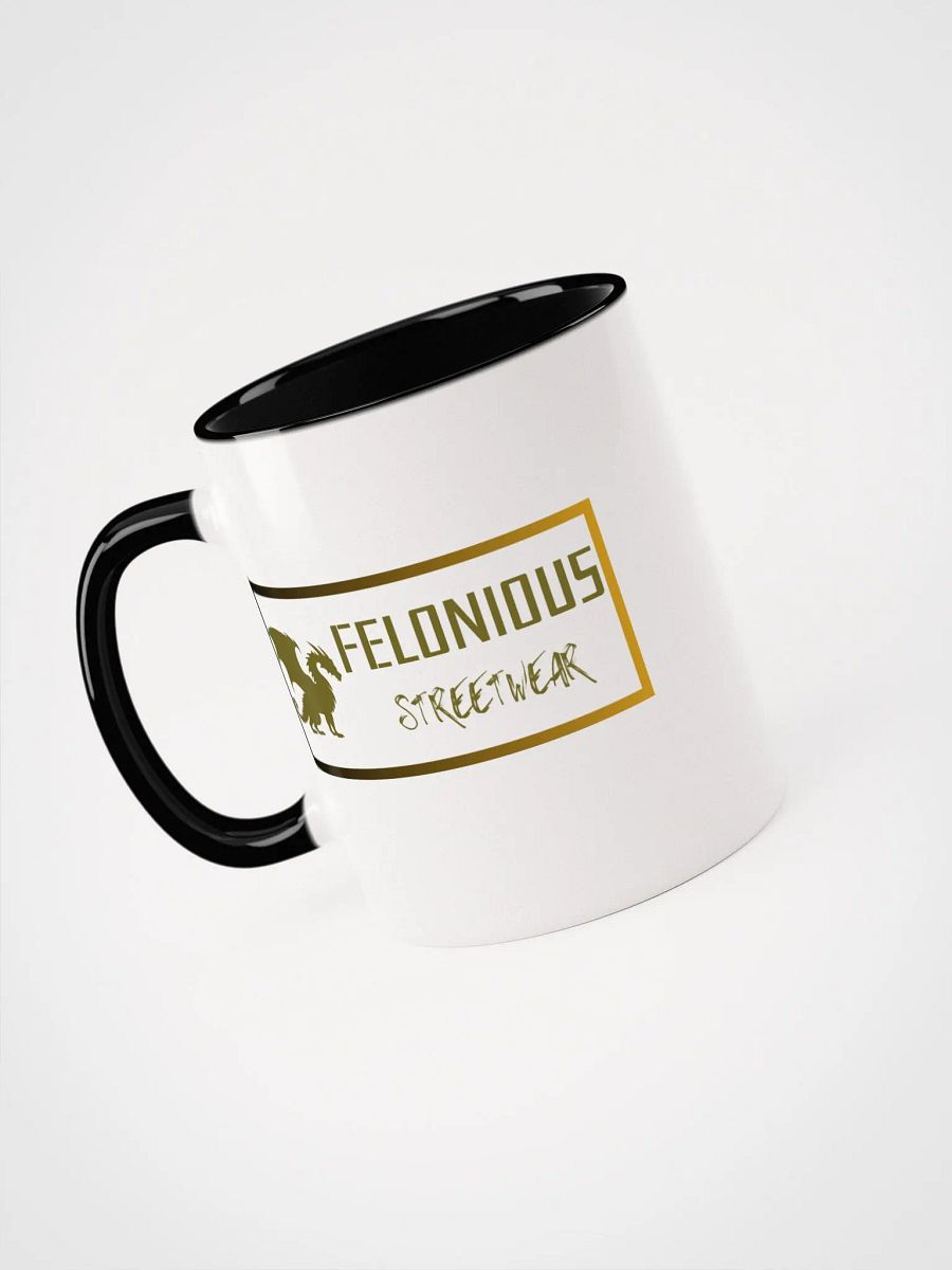 Felonious Streetwear Dragon Gold Logo Ceramic Mug product image (39)
