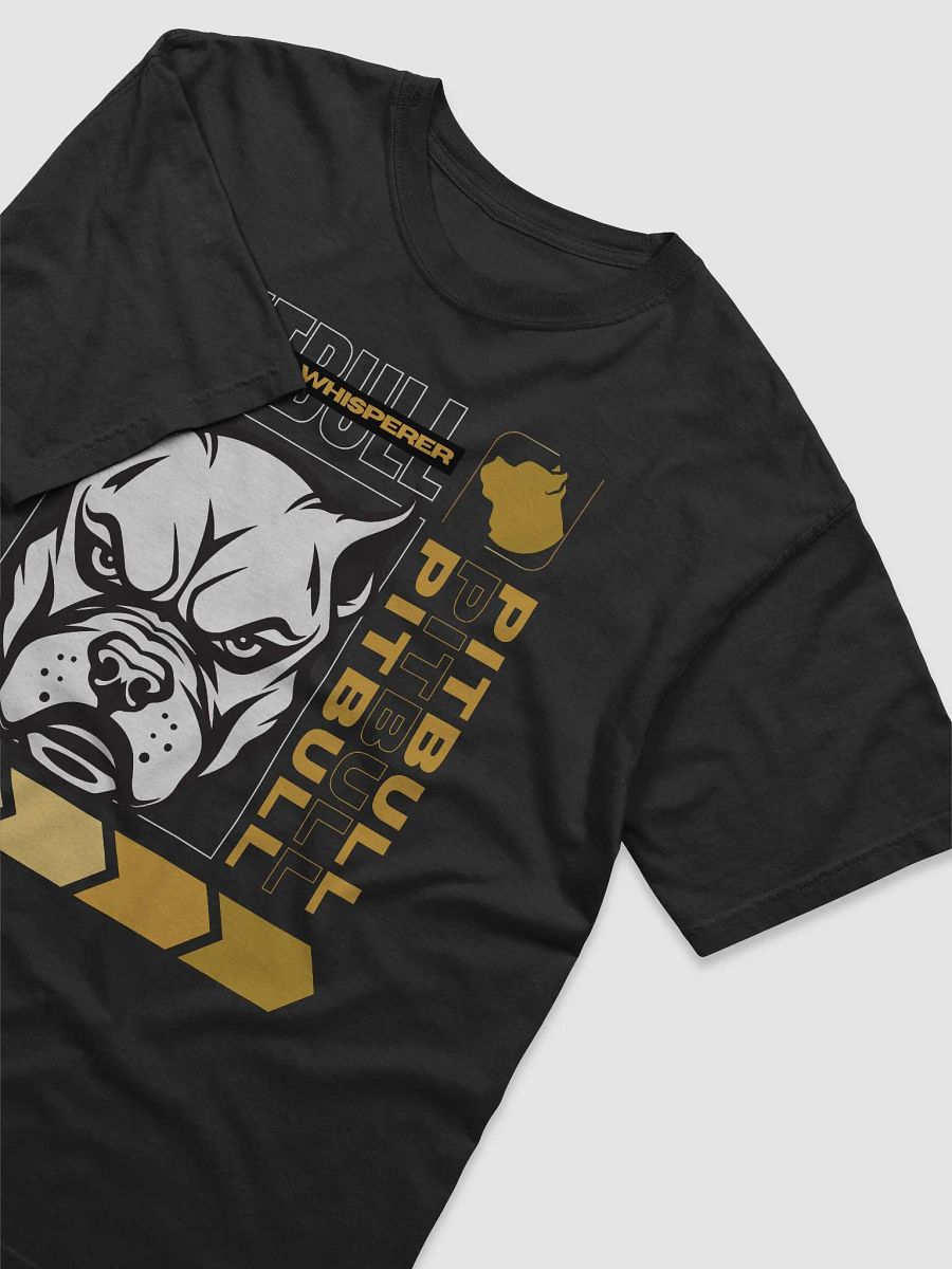 Pitbull Whisperer Gold Color Relaxed Fit T-shirt product image (4)