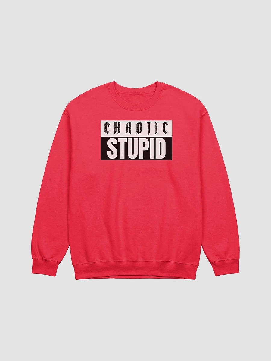 Chaotic Stupid classic sweatshirt product image (11)