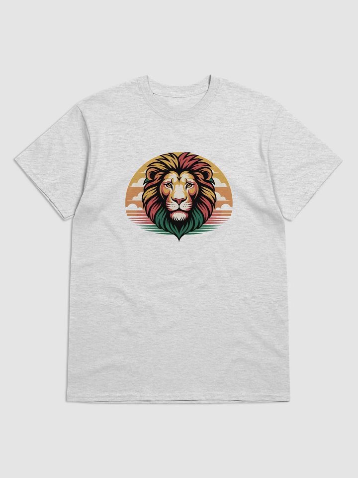 Sunset Lion Relaxed Unisex Tee product image (1)