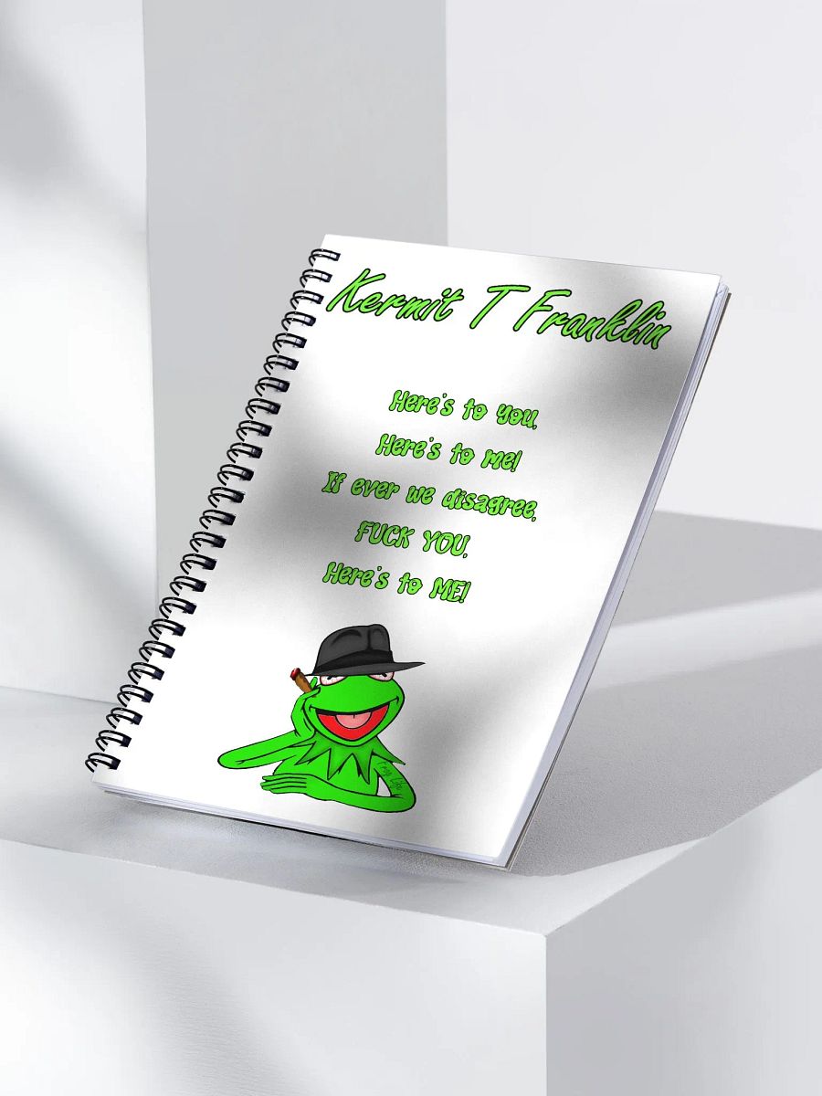 Sardonic Toast Spiral Notebook product image (3)