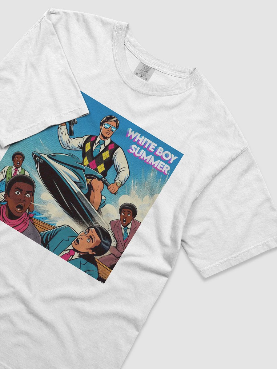 "White Boy Summer" Jetski with Gun T-Shirt product image (99)