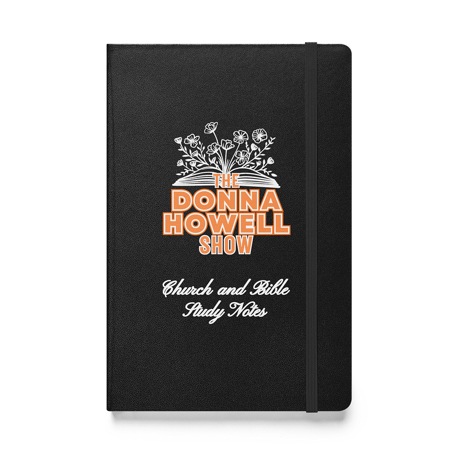 The Donna Howell Show Bible-Flourish Hardcover Bound Notebook product image (1)