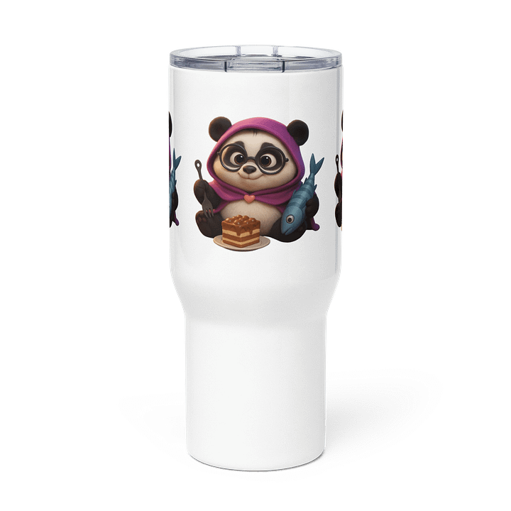 Yummy Panda - Travel Mug with a Handle product image (3)