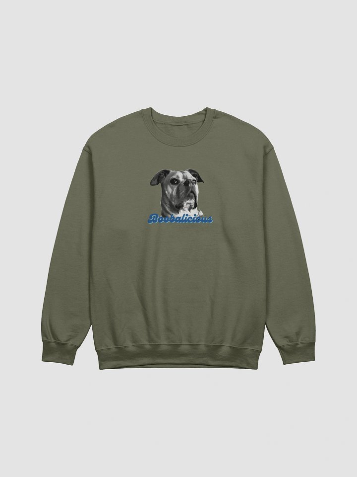 Boobalicious Illustrated Boo Crewneck Sweatshirt product image (4)