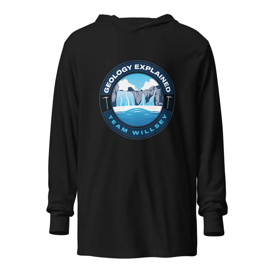 Shaped By Water Hooded Long Sleeve Tee product image (1)