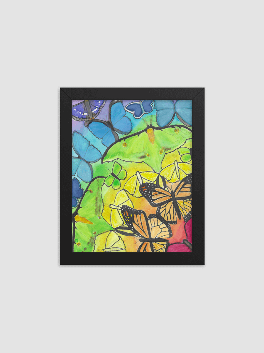 Rainbow of Butterflies Poster product image (1)