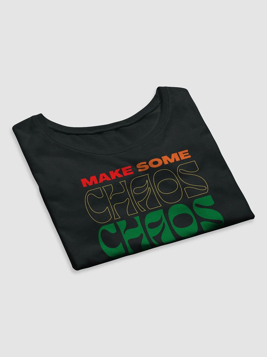 Pride Make Some Chaos Womens Printed Crop Top product image (4)