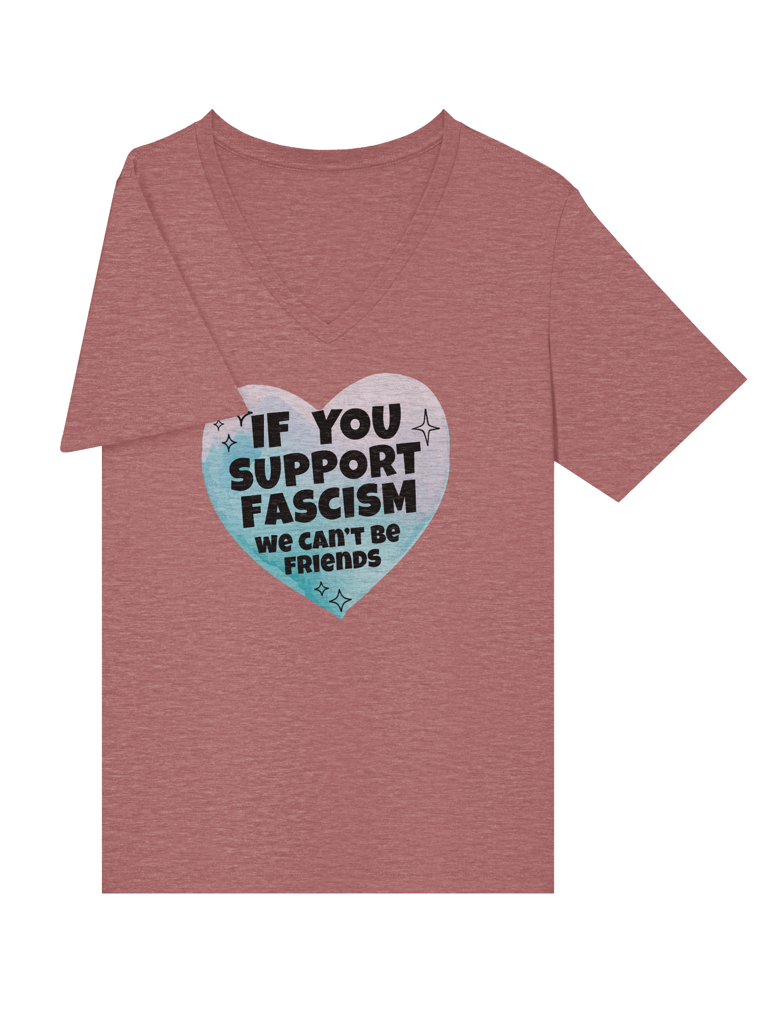 Antifascist V-neck product image (40)