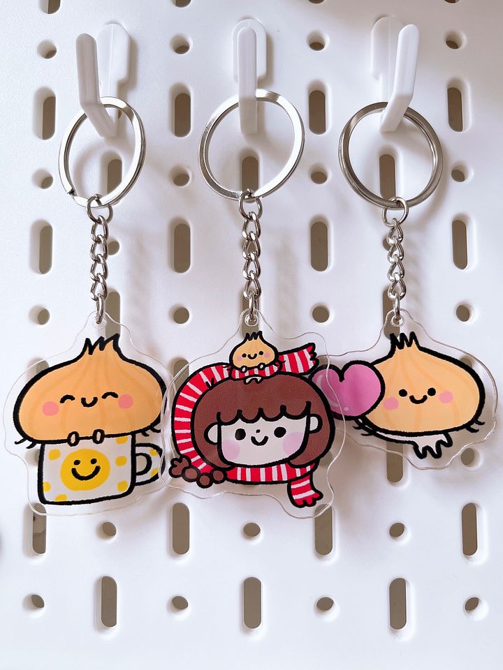 Onibun & Gianna | Acrylic Keychains Bundle product image (1)