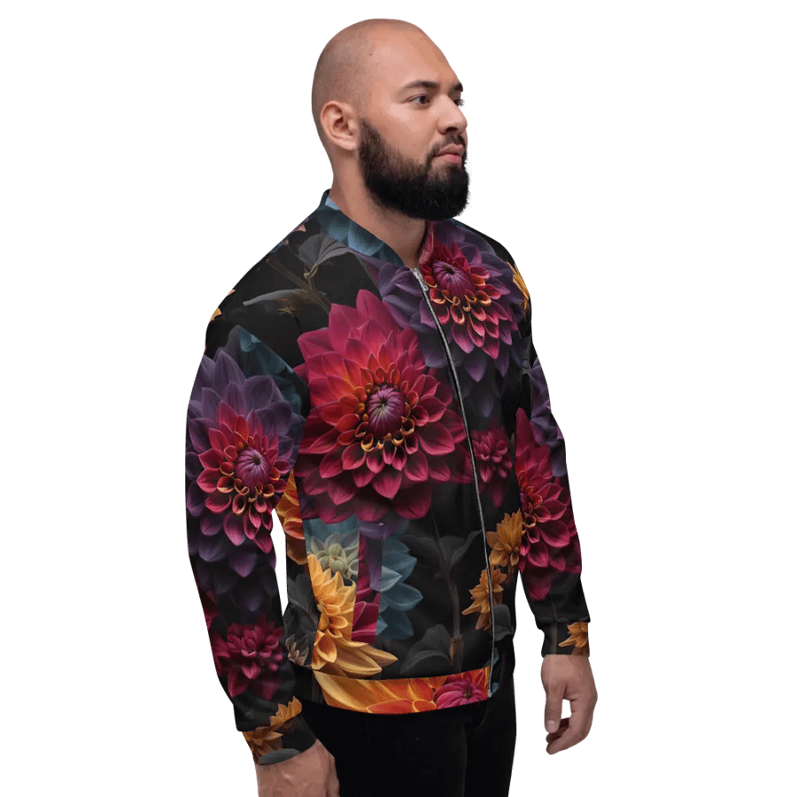 Harmony Dahlia Bomber Jacket product image (5)