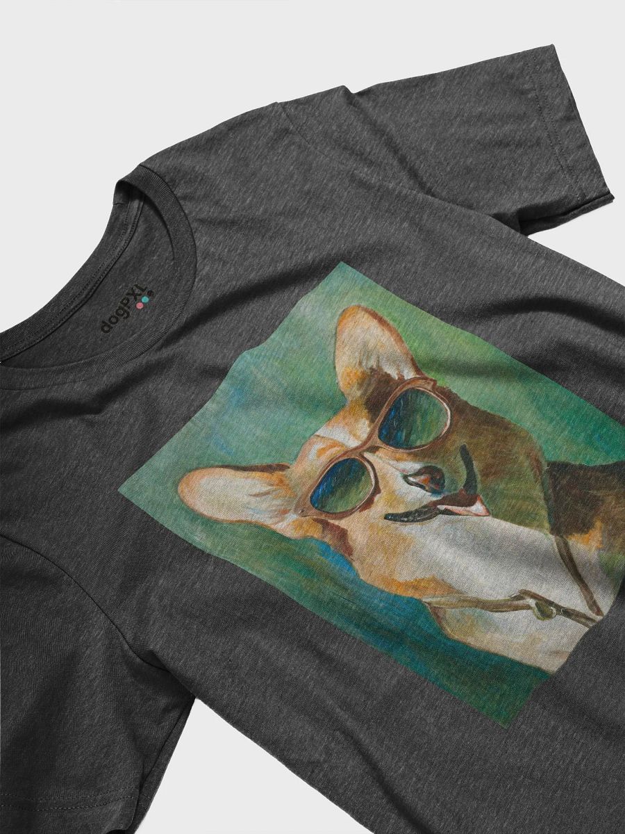 Cool Corgi Sunglasses Painting - dogPXL Artistic series T-Shirt product image (4)