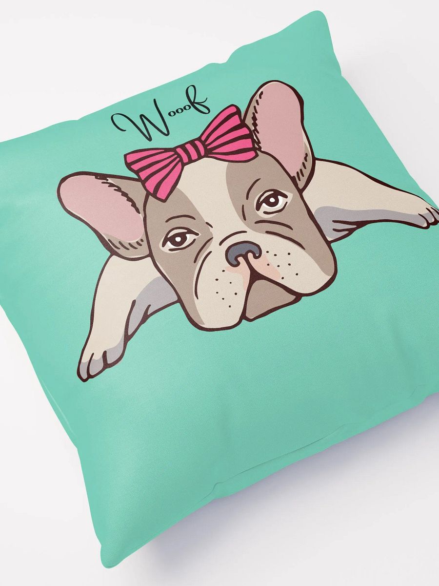 Girly French Bulldog Pillow product image (5)