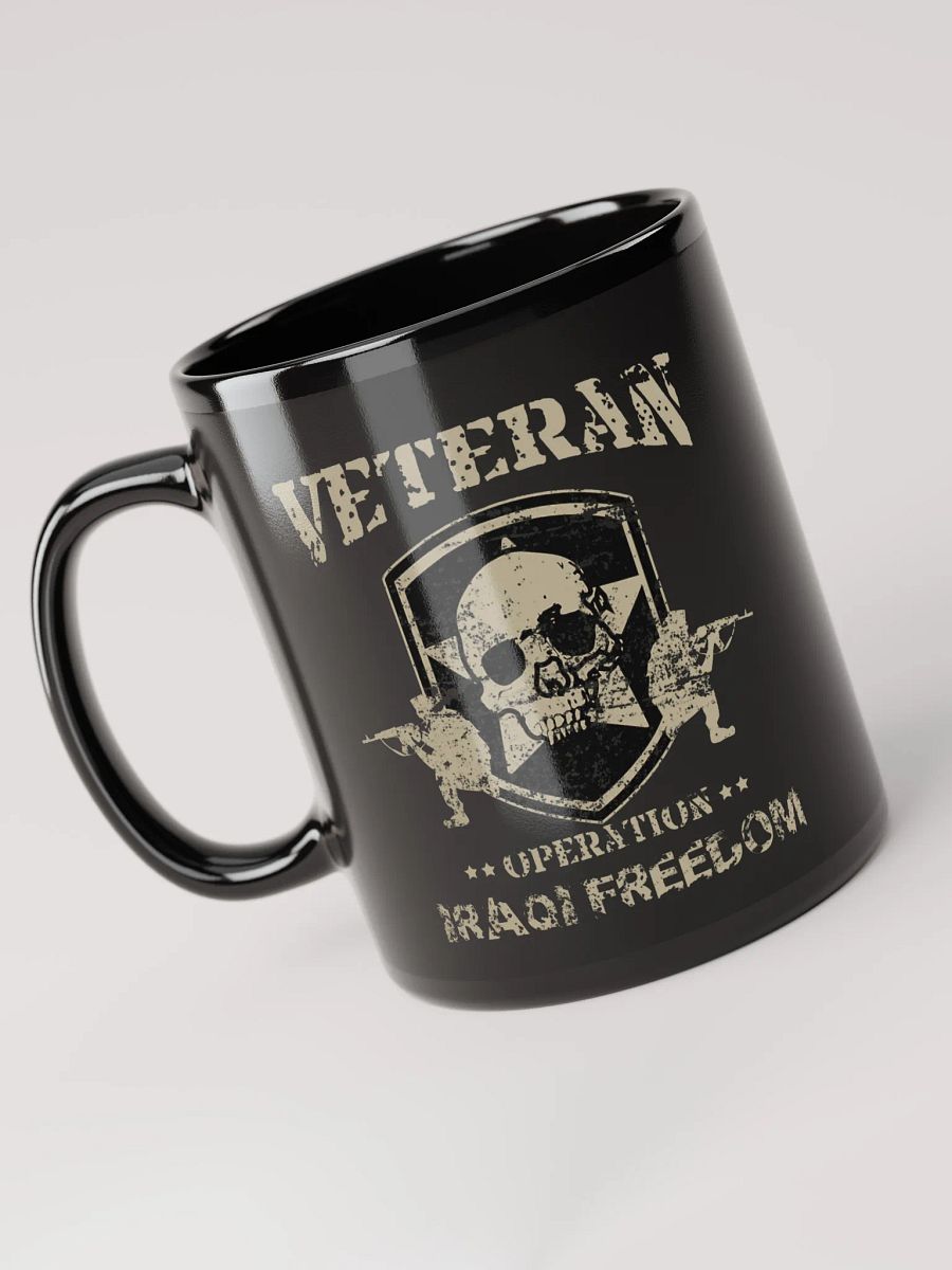 Veteran Operation Iraq - Black Mug product image (1)