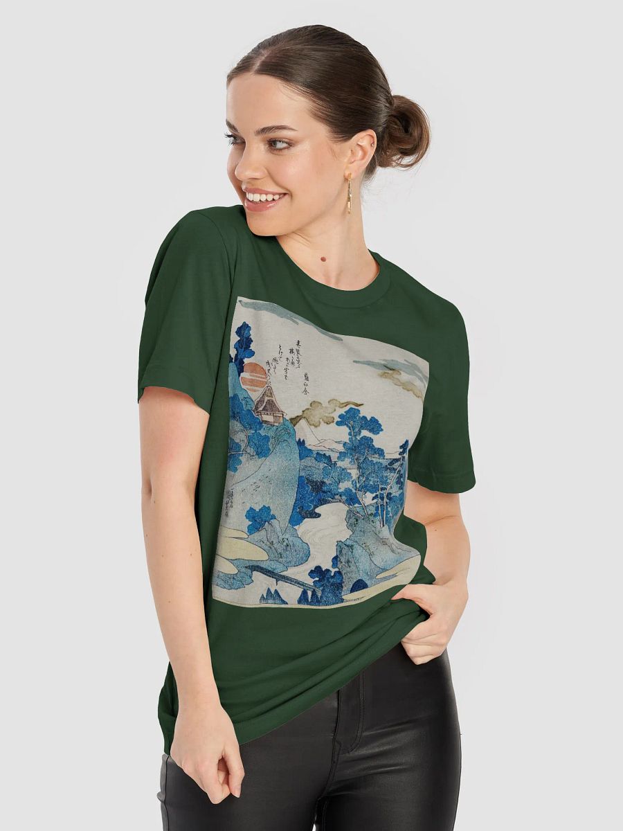 Fuji no Yukei Print Bella+Canvas Unisex Supersoft T-Shirt product image (78)
