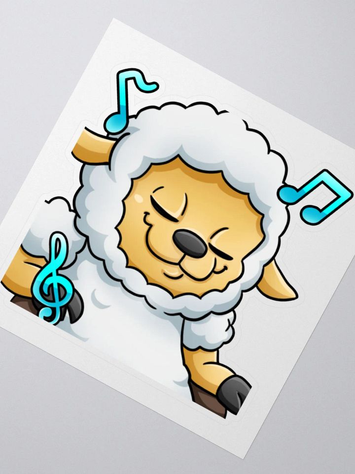 Melissa Chill Lamb Emote Sticker product image (2)