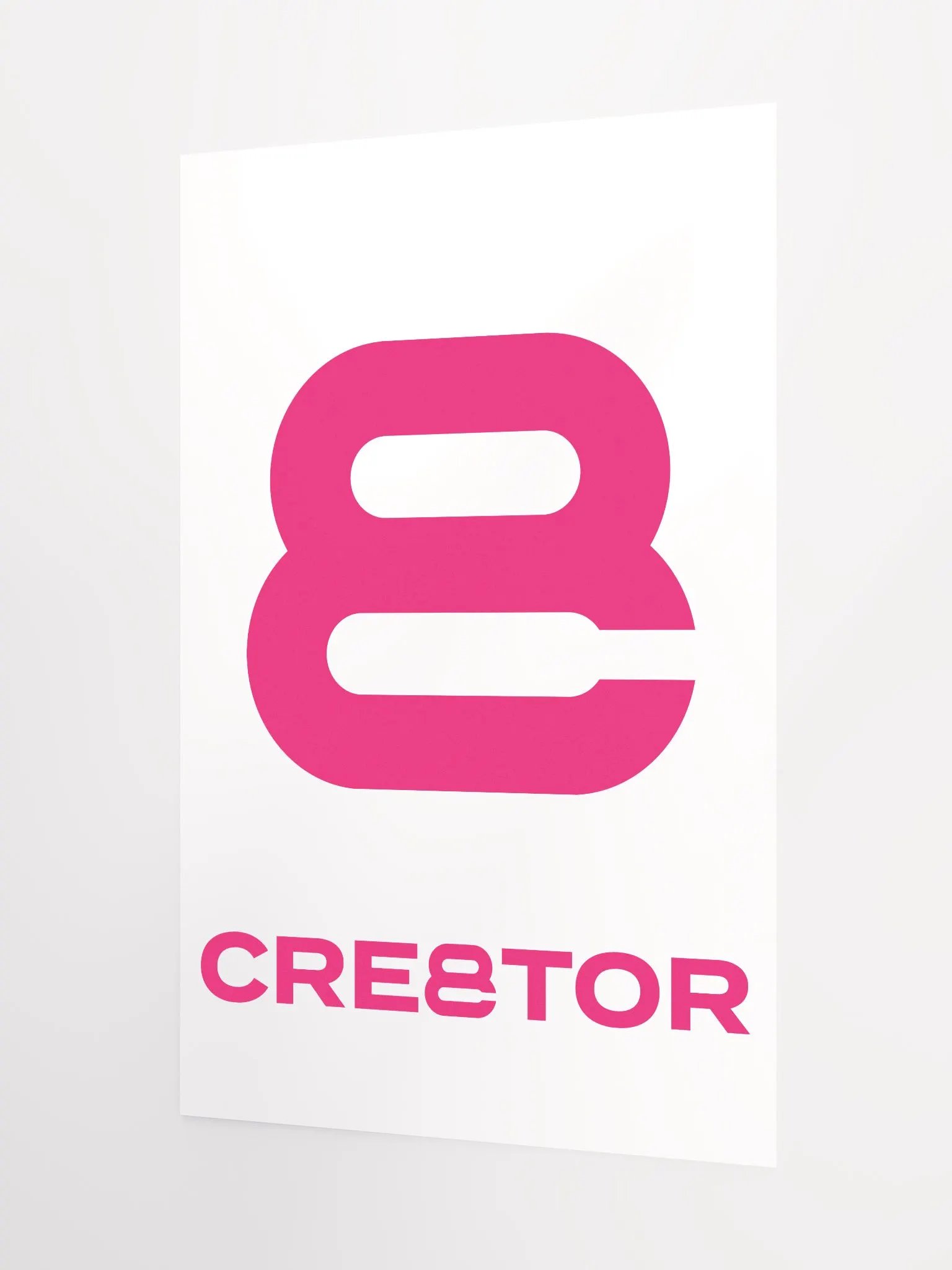 Cre8tor Logo Print product image (7)