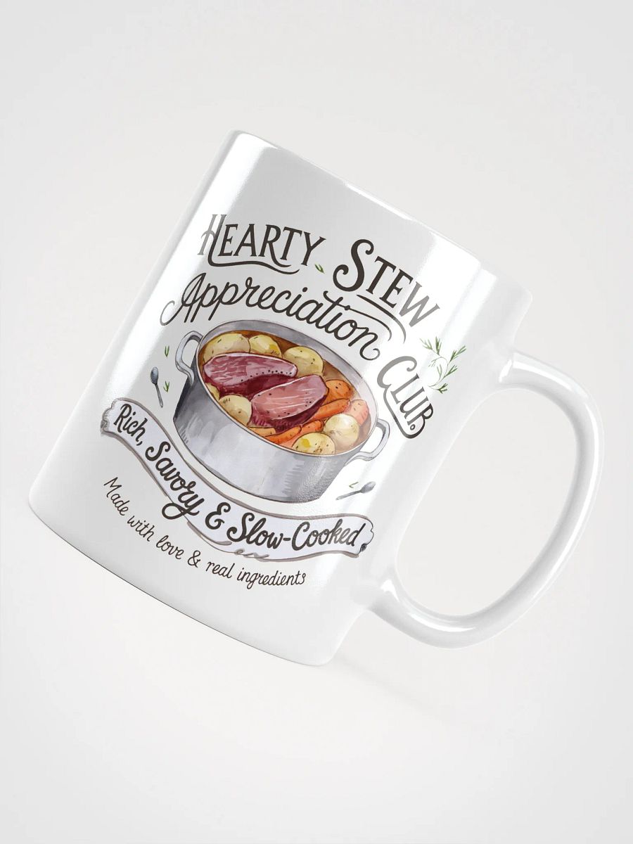 Hearty Stew Appreciation Club White Glossy Mug product image (11)