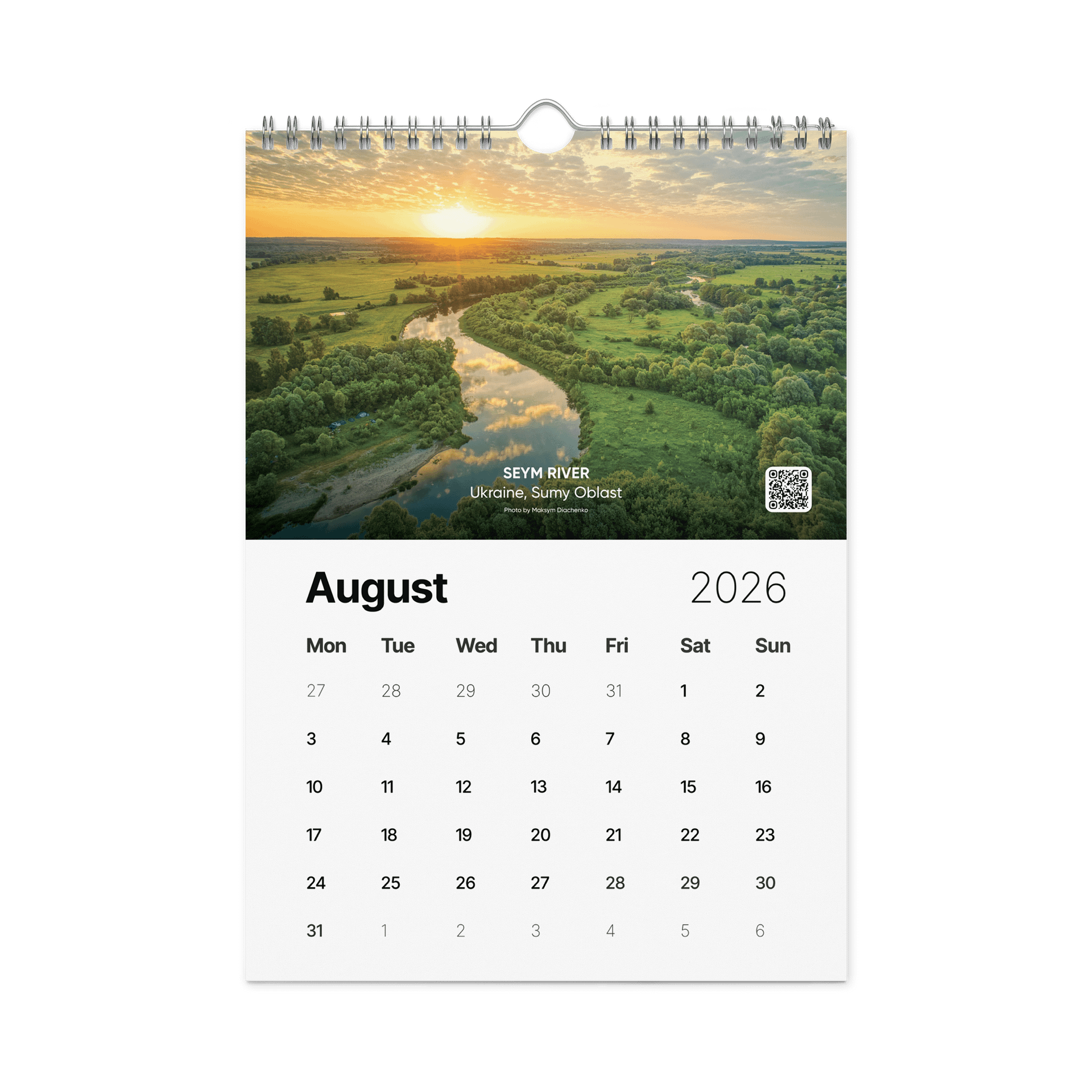 Ukraine Calendar 2026 (MONDAY Edition) product image (9)