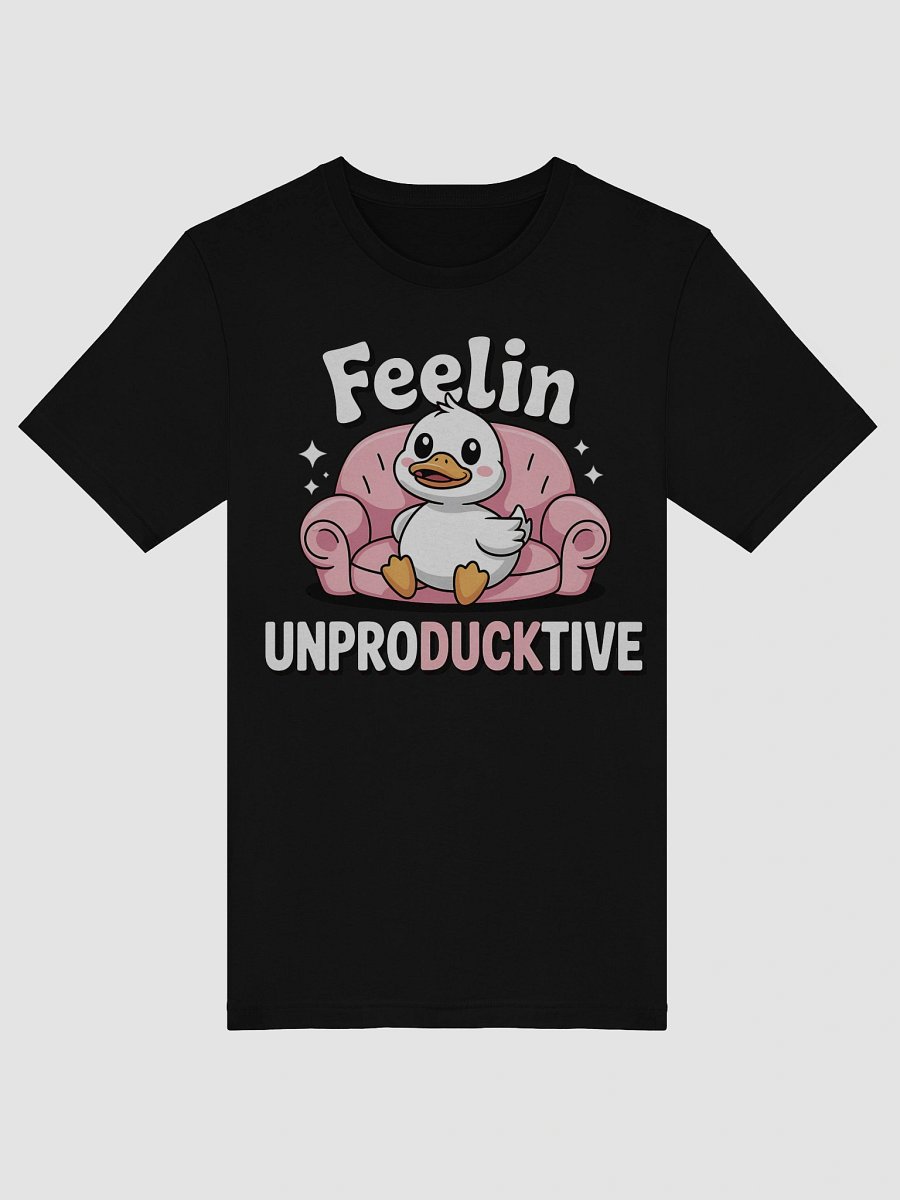 Quirky Duck 'Feelin' Unproducktive' T-Shirt product image (48)