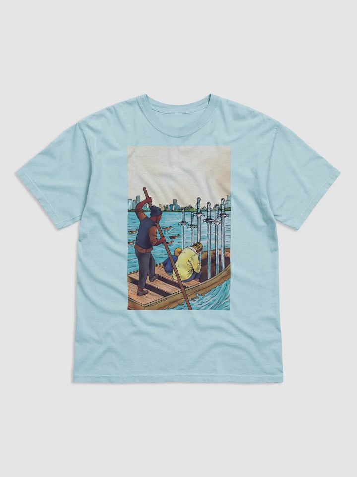 6 of Swords Tarot T-shirt product image (5)