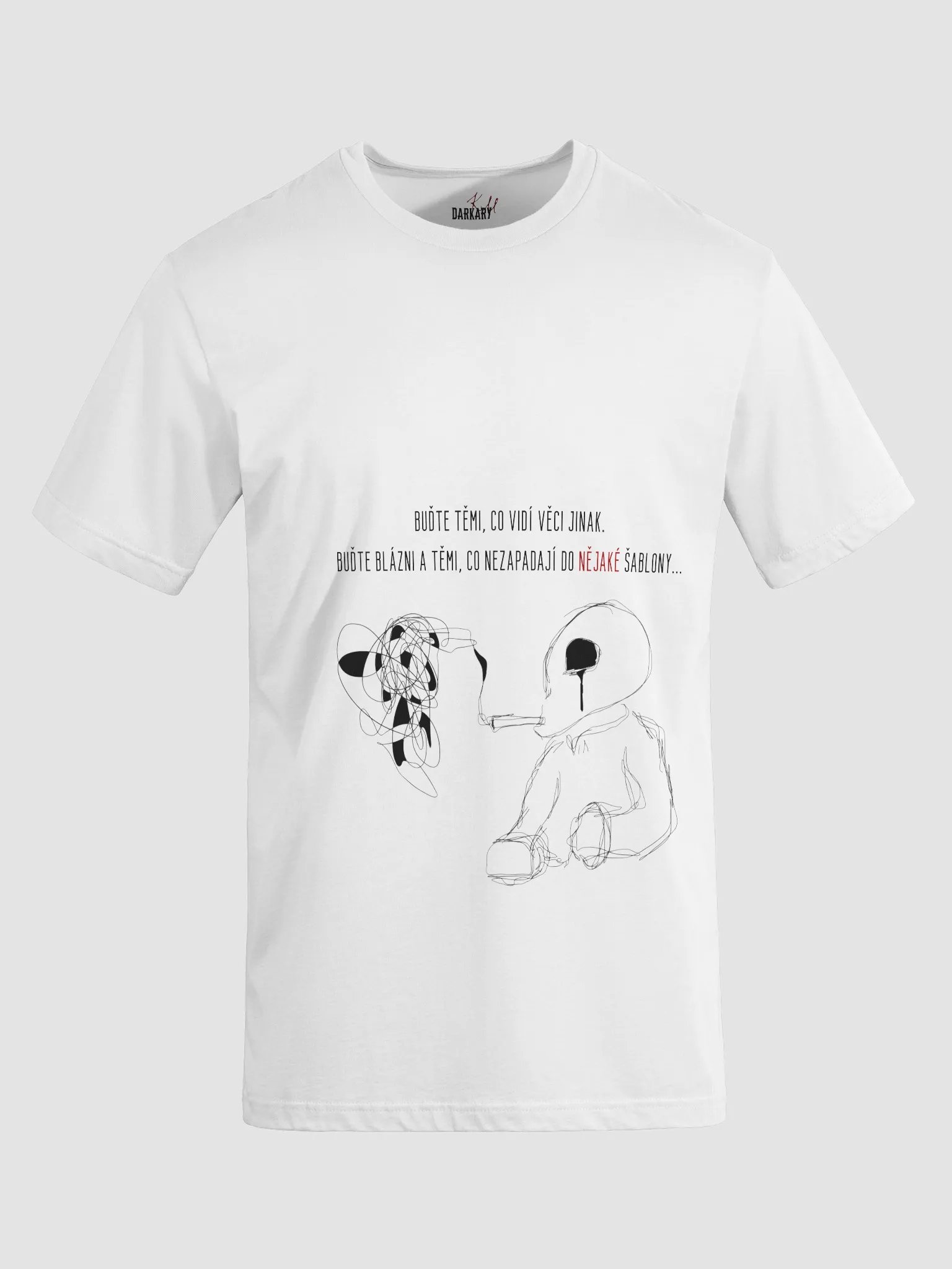 Blázni White T-shirt product image (2)