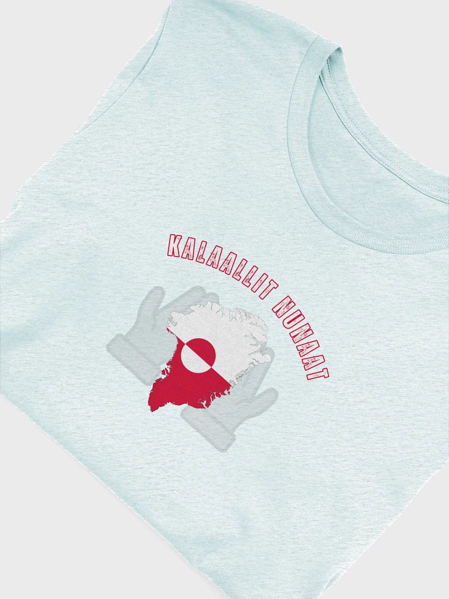 Kalaallit Nunaat Flag Hands T-Shirt product image (5)