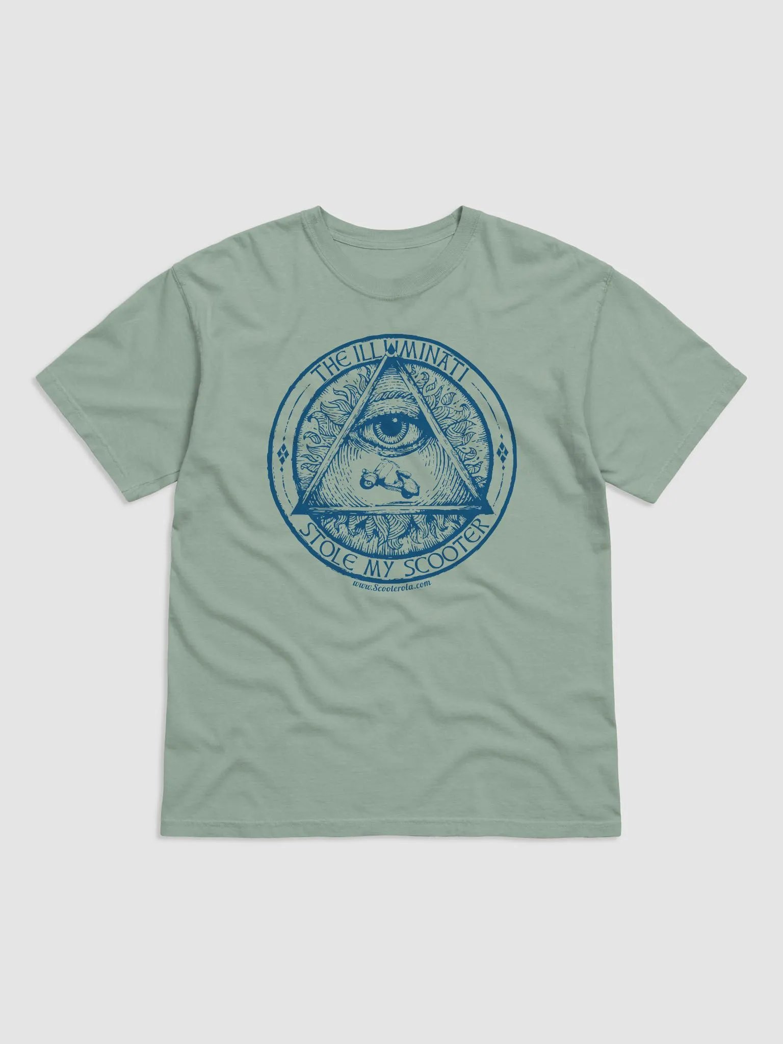Illuminati Stole My Scooter Tee product image (1)