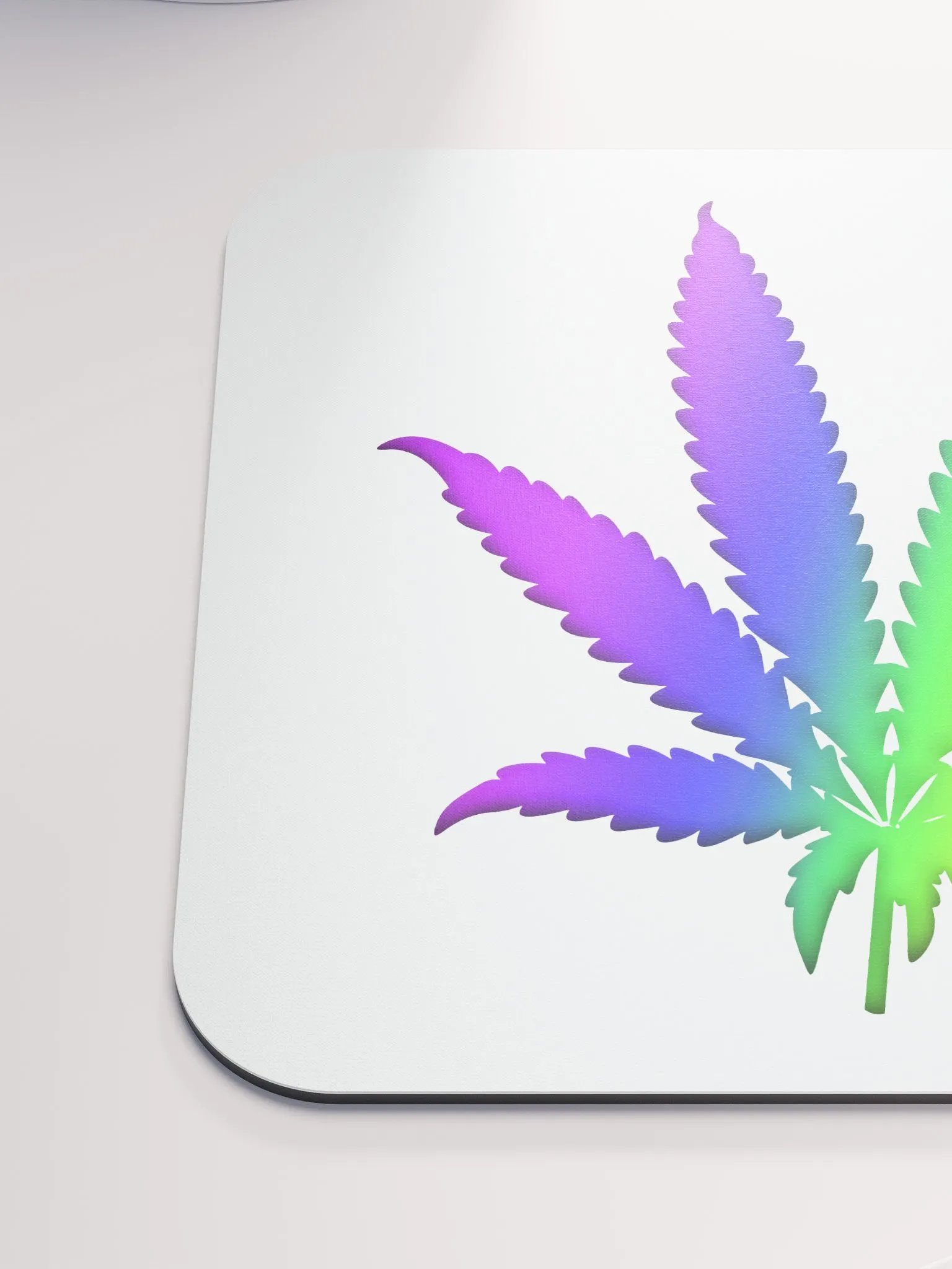 Rainbow Canna Canna Leaf Mousepad product image (6)