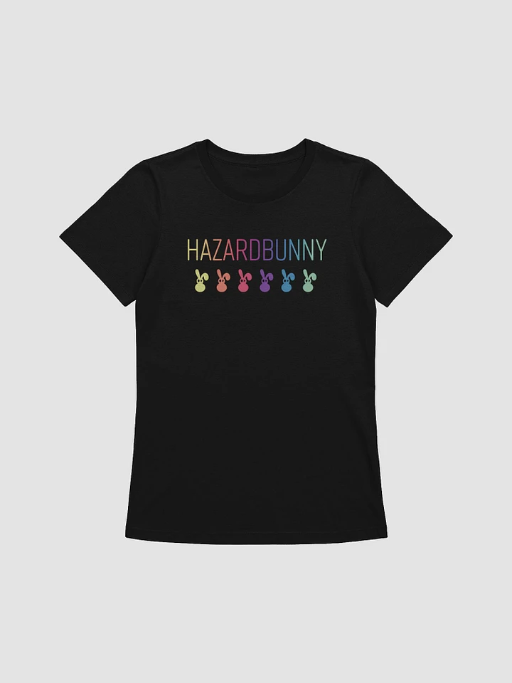 Hazardbunny Rainbow Logo Women's Supersoft Relaxed-fit T-shirt product image (6)