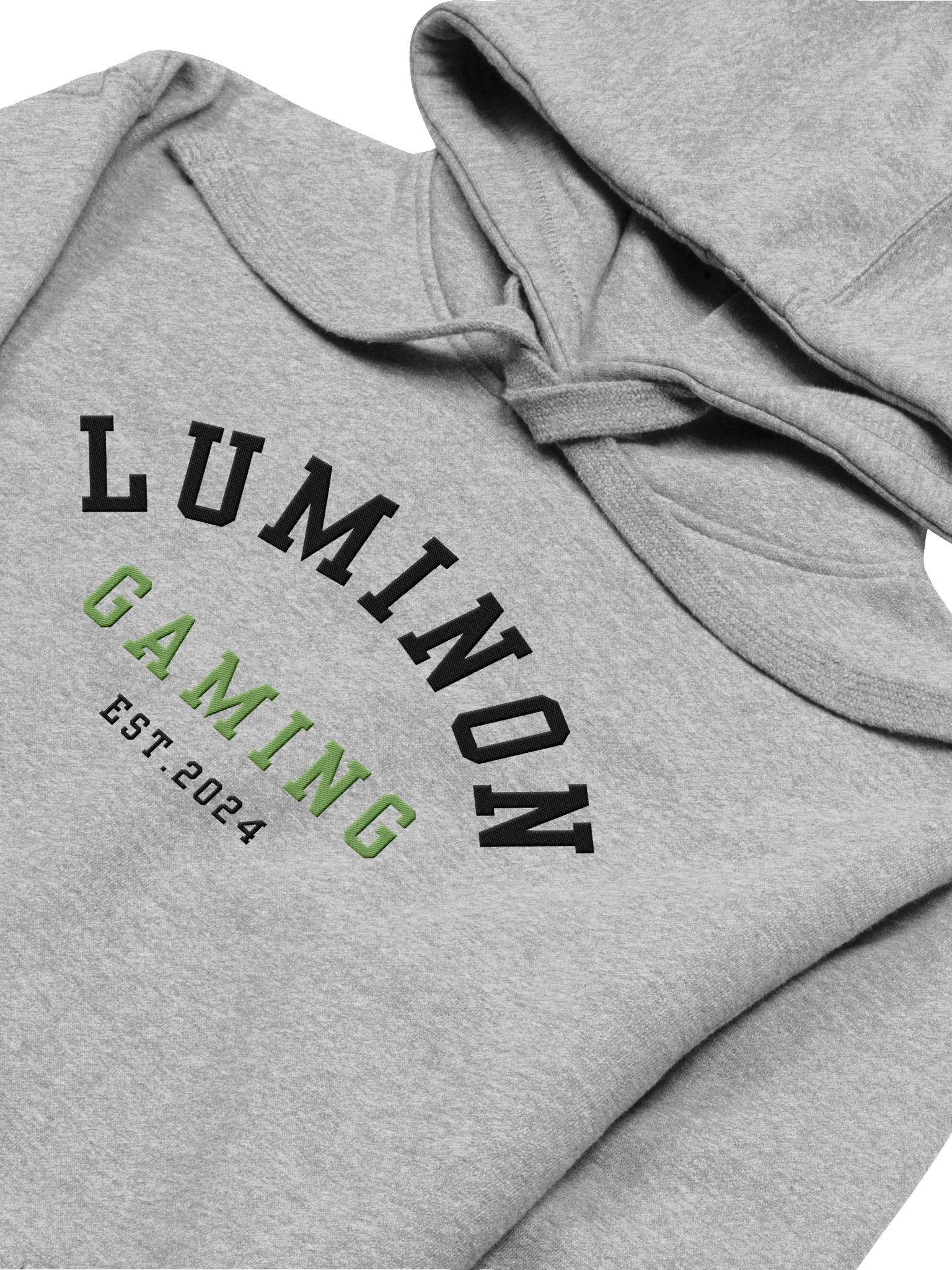 Legacy Luminon Embroidered Hoodie - Gray product image (3)