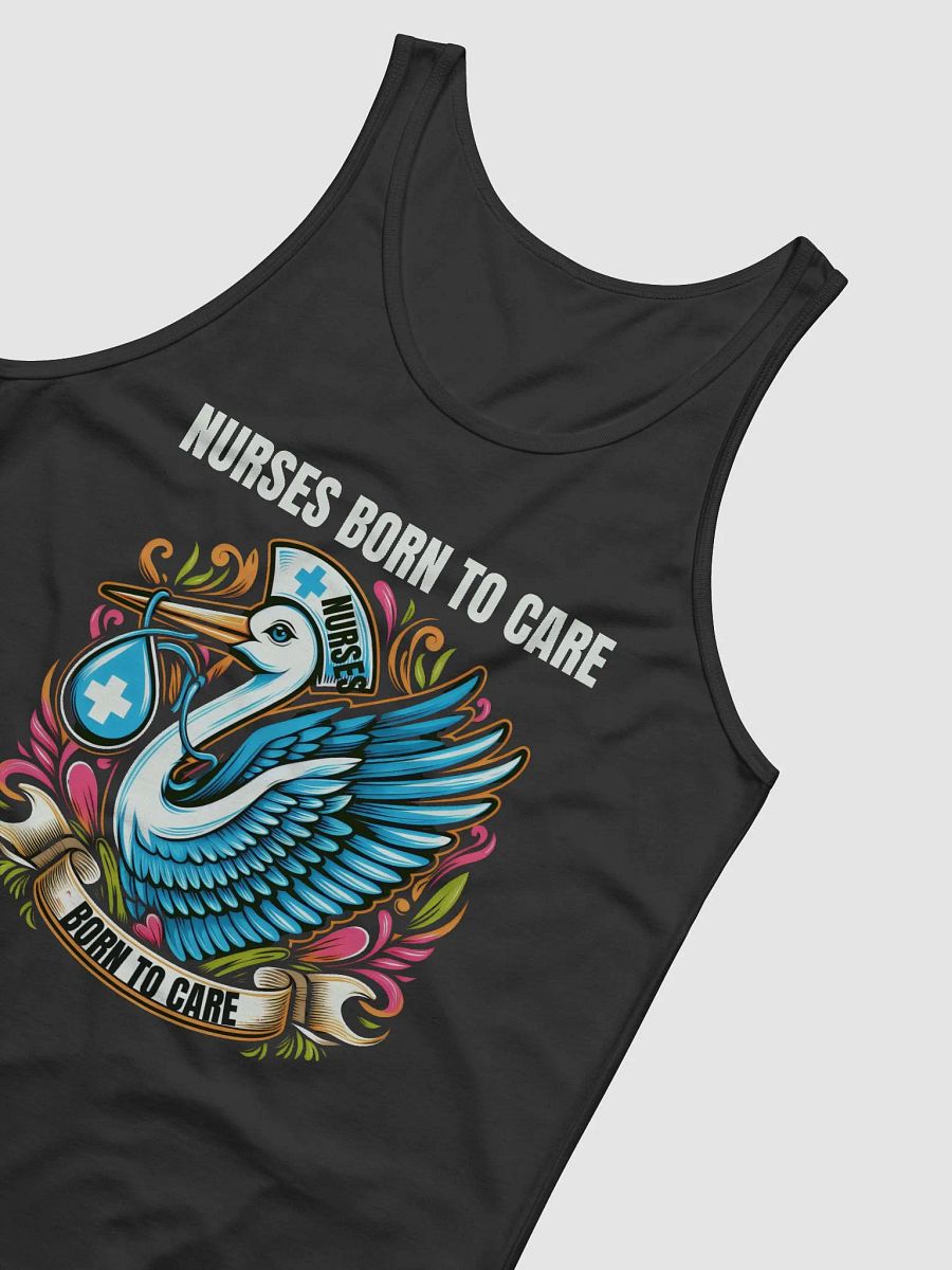 Nurse Stork Born to Care Tank product image (28)