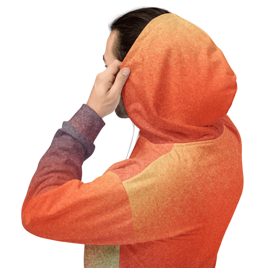 2 Colors Gradient Unisex Hoodie product image (3)