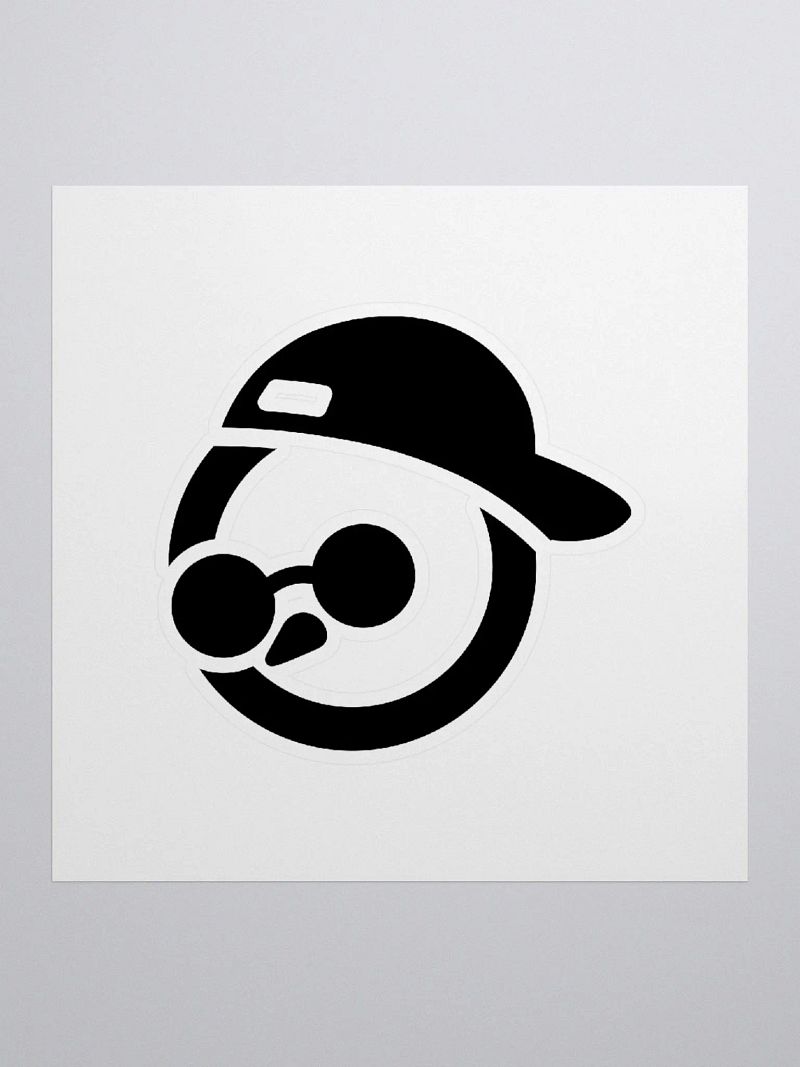 Frosty Sticker (Black)
