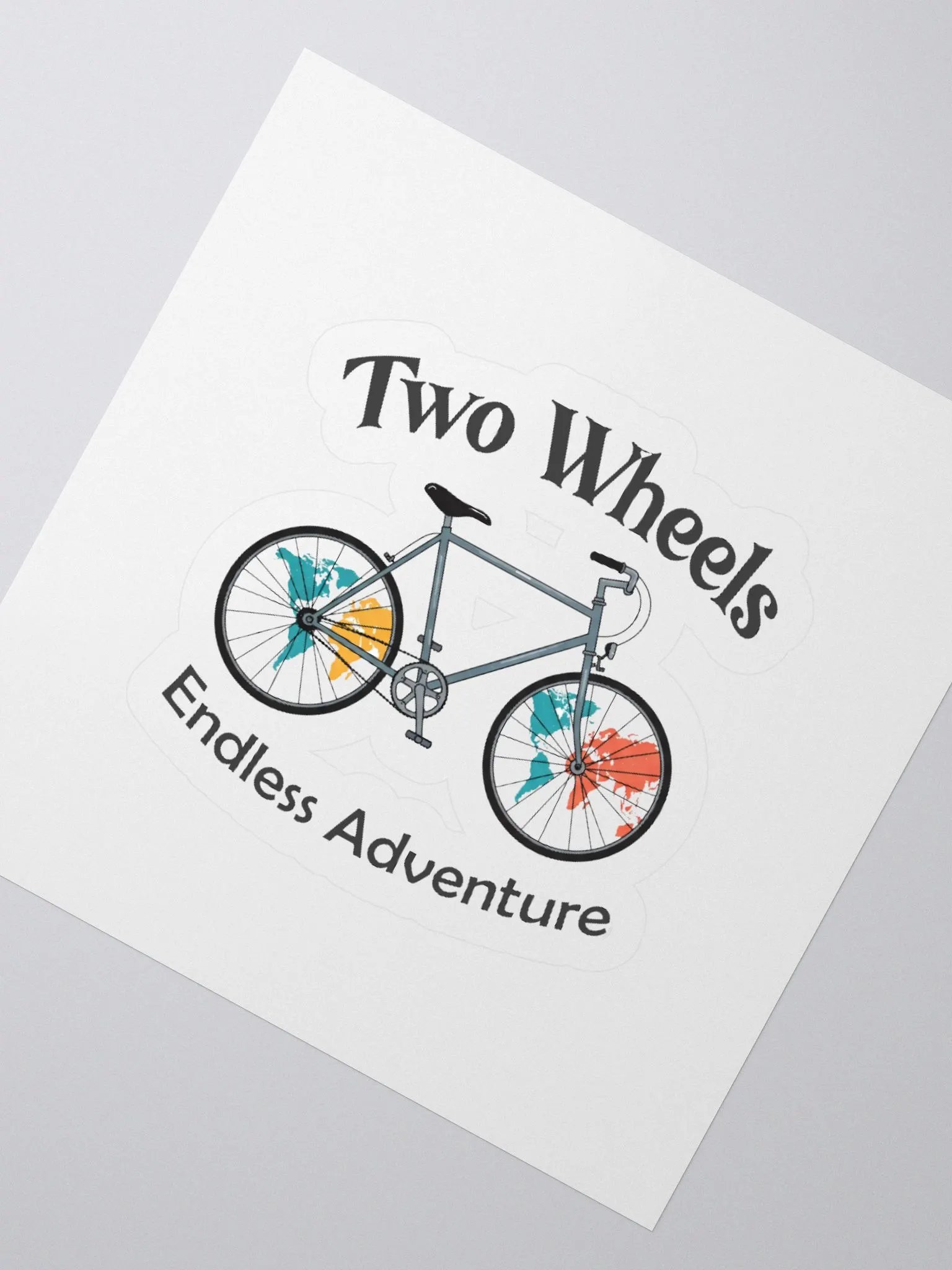 Wheelie Cool Kiss Cut Stickers product image (7)