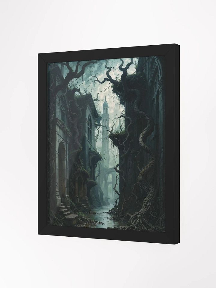 Gothic Urban Pathway Framed Print product image (10)