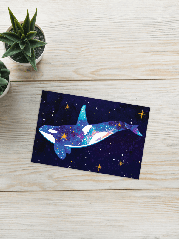Galaxy Orca - Card product image (2)