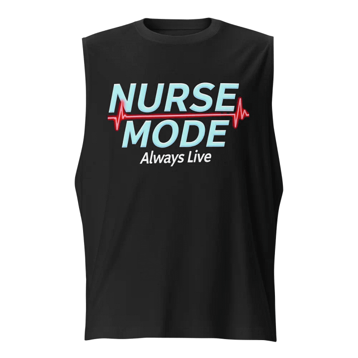 Heartbeat Nurse Mode Muscle Tank product image (1)