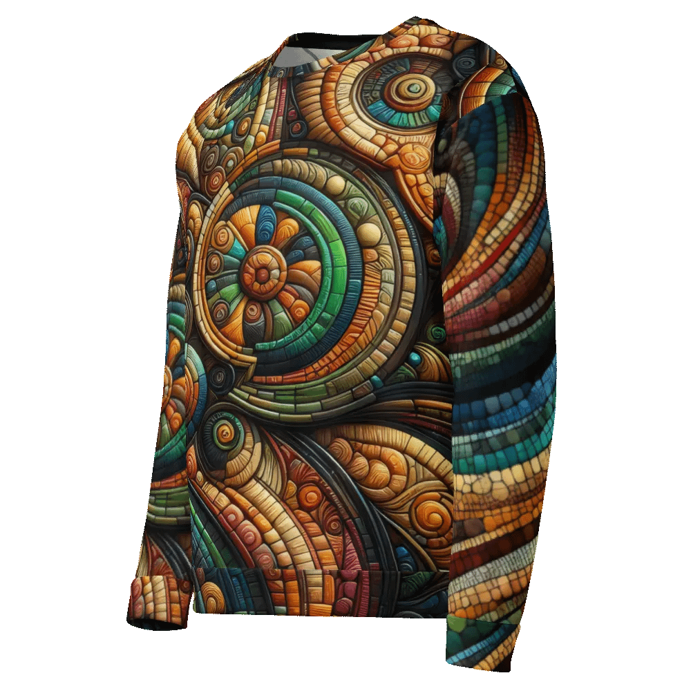Colorful Patterns - All-Over Unisex Sweatshirt #4 product image (7)
