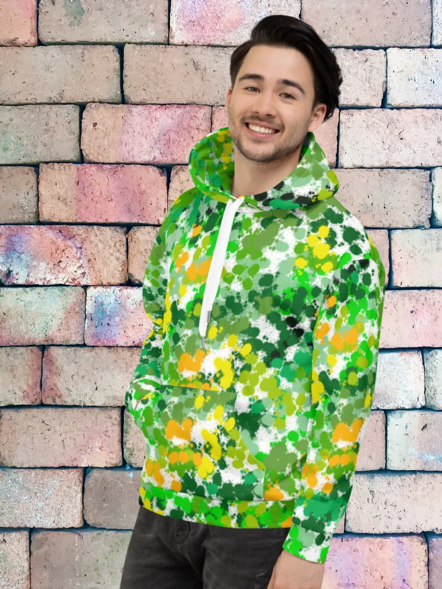Green Splotches Hoodie product image (1)