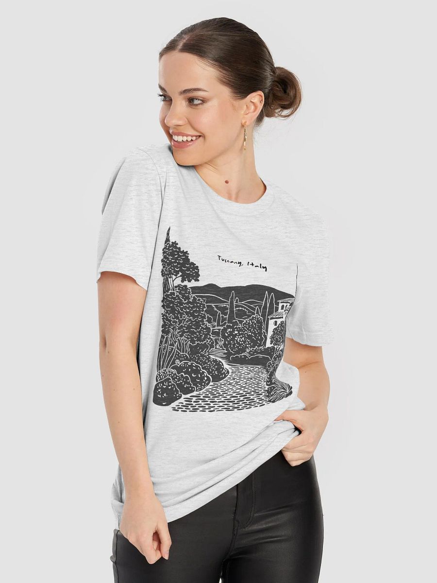 Tuscany Serenity: Hand-Drawn Landscape Art product image (79)