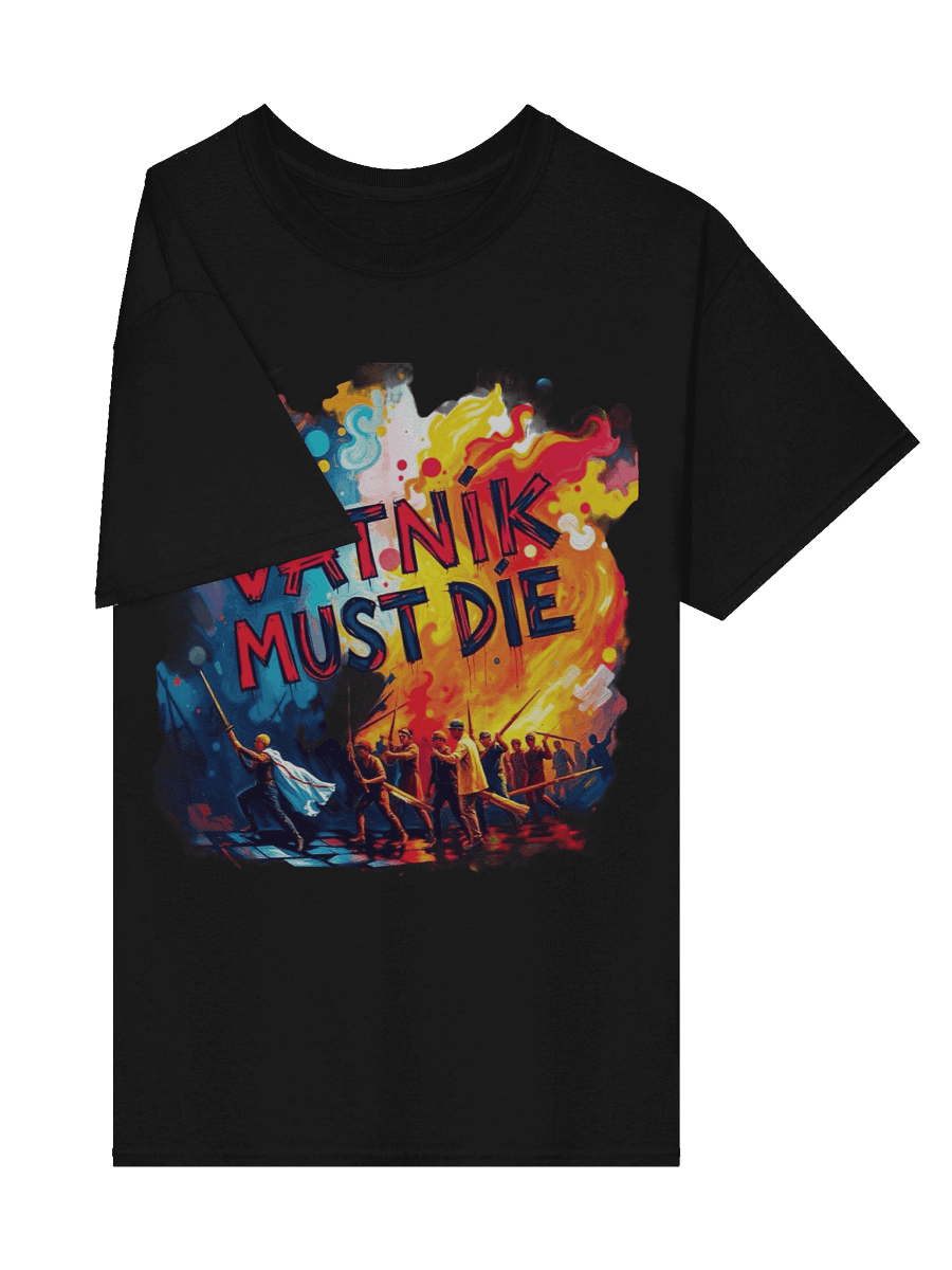VATNIK MUST DIE Abstract T-Shirt product image (30)