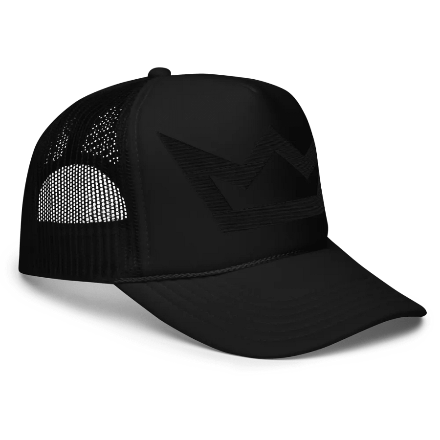 BTV 'Blackout Crown' Foam Trucker Hat product image (3)