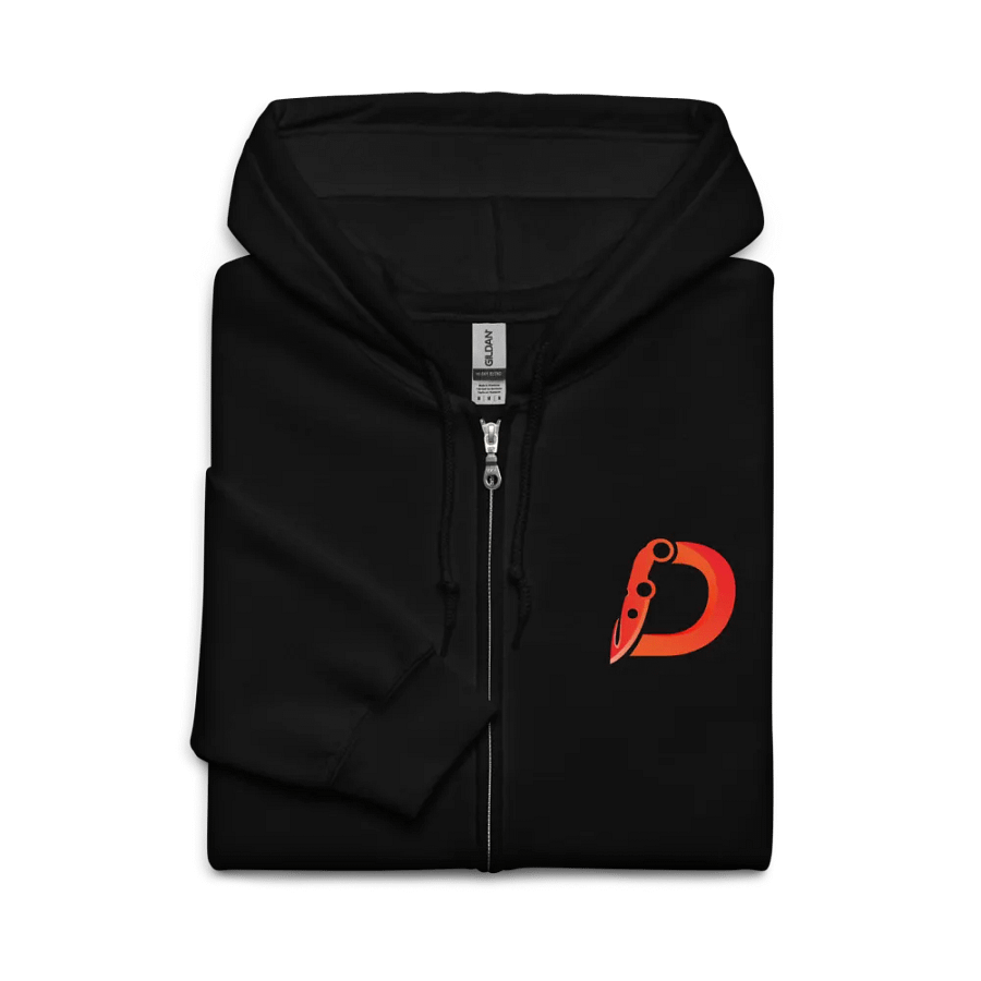 Dagshew Big D Zip Hoodie product image (3)