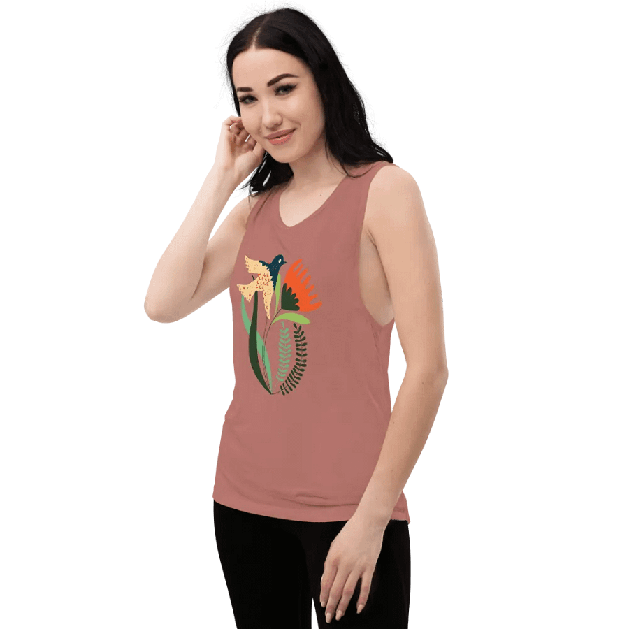 Flight of the Tropics Muscle Tank product image (4)