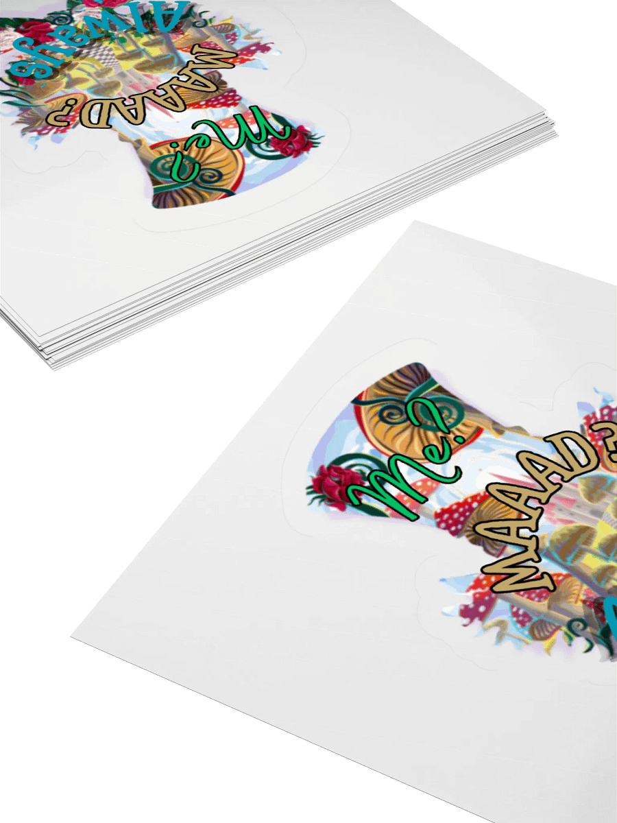 Me Maaad Stickers product image (10)