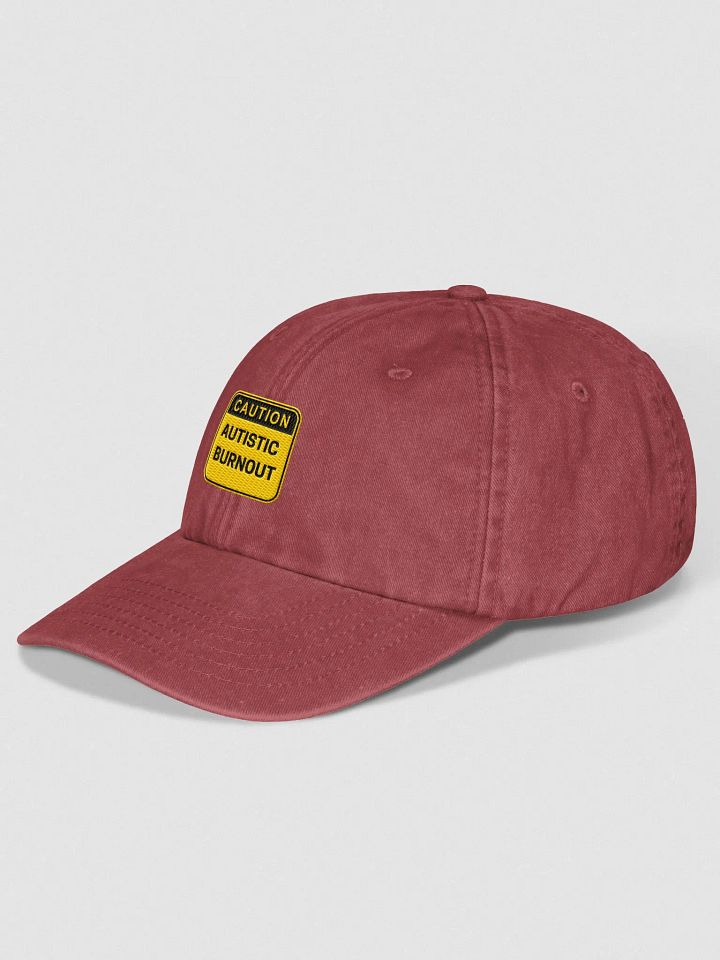CAUTION: ASD BURNOUT vintage dad hat product image (2)