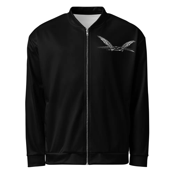 Bomber Jacket - Black - Black HApex Gear White Logo product image (1)
